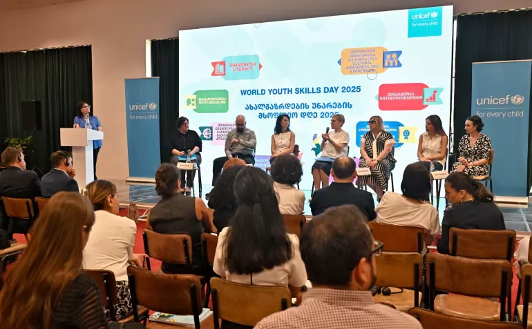UNICEF highlights major skill gaps among Georgian youth in new study