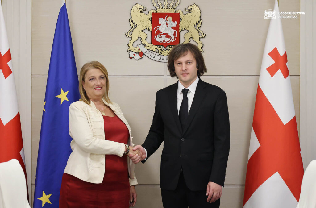 Georgian PM meets Hungarian Ambassador ahead of her departure