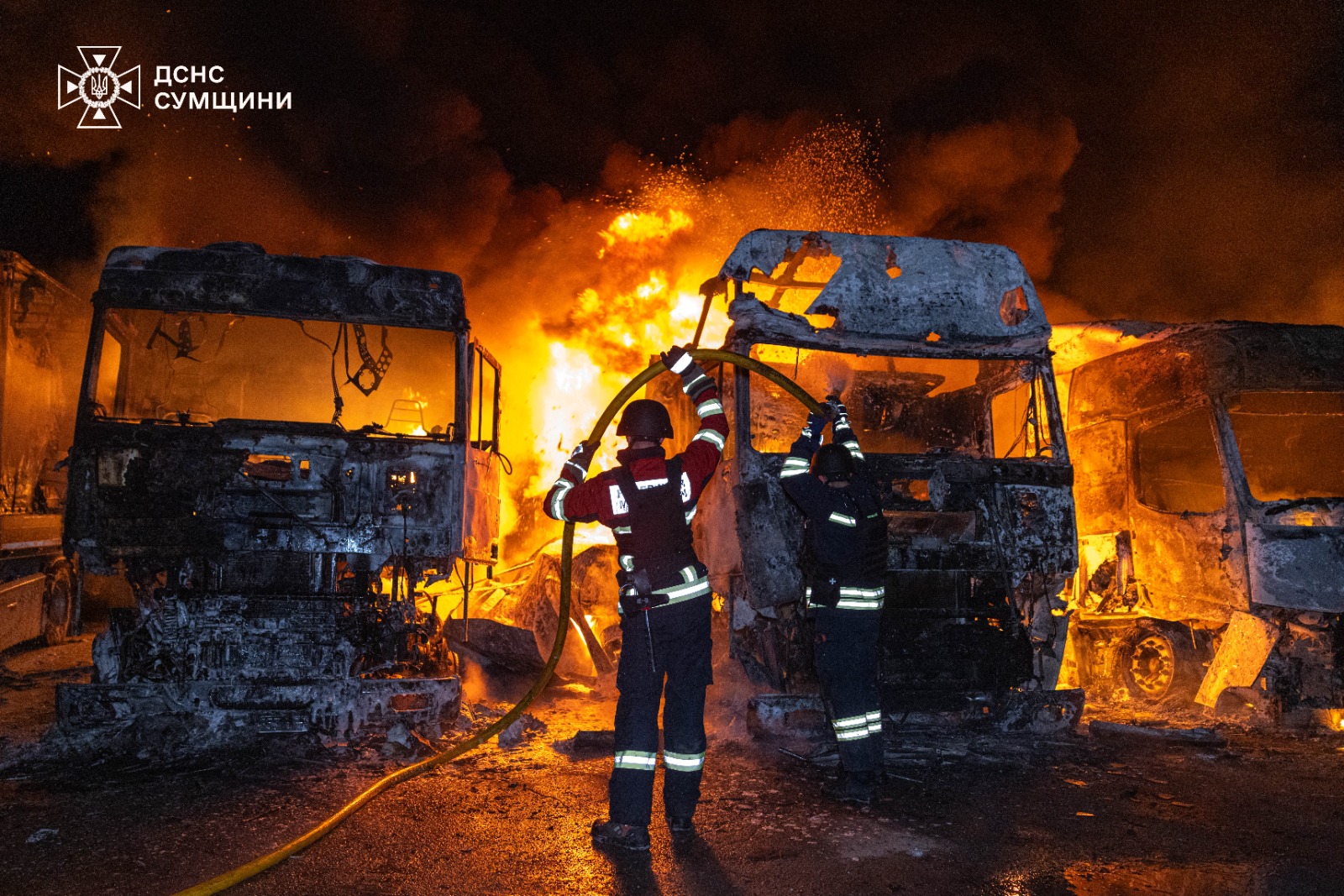 <p style="text-align: justify">On the night of September 28, Russia launched nearly 500 attack drones and more than 40 missiles, including Kinzhal hypersonic missiles, against Ukraine, President <strong>Volodymyr Zelenskyy</strong> said on Sunday.</p><p style="text-align: justify">“Russia’s massive assault on Ukraine lasted for more than 12 hours. Brutal strikes, deliberate and targeted terror against ordinary cities – nearly 500 drones and over 40 missiles, including Kinzhal missiles,” Zelenskyy stated.</p><p style="text-align: justify">He added the main targets of the attack were the Ukrainian capital city of Kyiv and the surrounding region, as well as Zaporizhzhia, Khmelnytskyi, Sumy, and Odesa oblasts.</p><p style="text-align: justify">“The strikes hit a bread factory, a tire manufacturing plant, private and apartment buildings, and civilian infrastructure. This treacherous attack took place practically at the end of the UN General Assembly week, and this is how Russia demonstrates its true position. Moscow seeks to prolong war and killings and deserves nothing but maximum pressure from the world. We will continue our counterstrikes to deprive Russia of revenues and force diplomacy,” the Ukrainian President said.</p><p style="text-align: justify">Russian forces attacked Kyiv, Kyiv region, Zaporizhzhia, Khmelnytskyi, Sumy, and Odesa oblasts overnight. In Kyiv, four people were killed, including a 12-year-old child, while 13 others were injured. Across Ukraine, at least 40 people were wounded, among them children.</p>