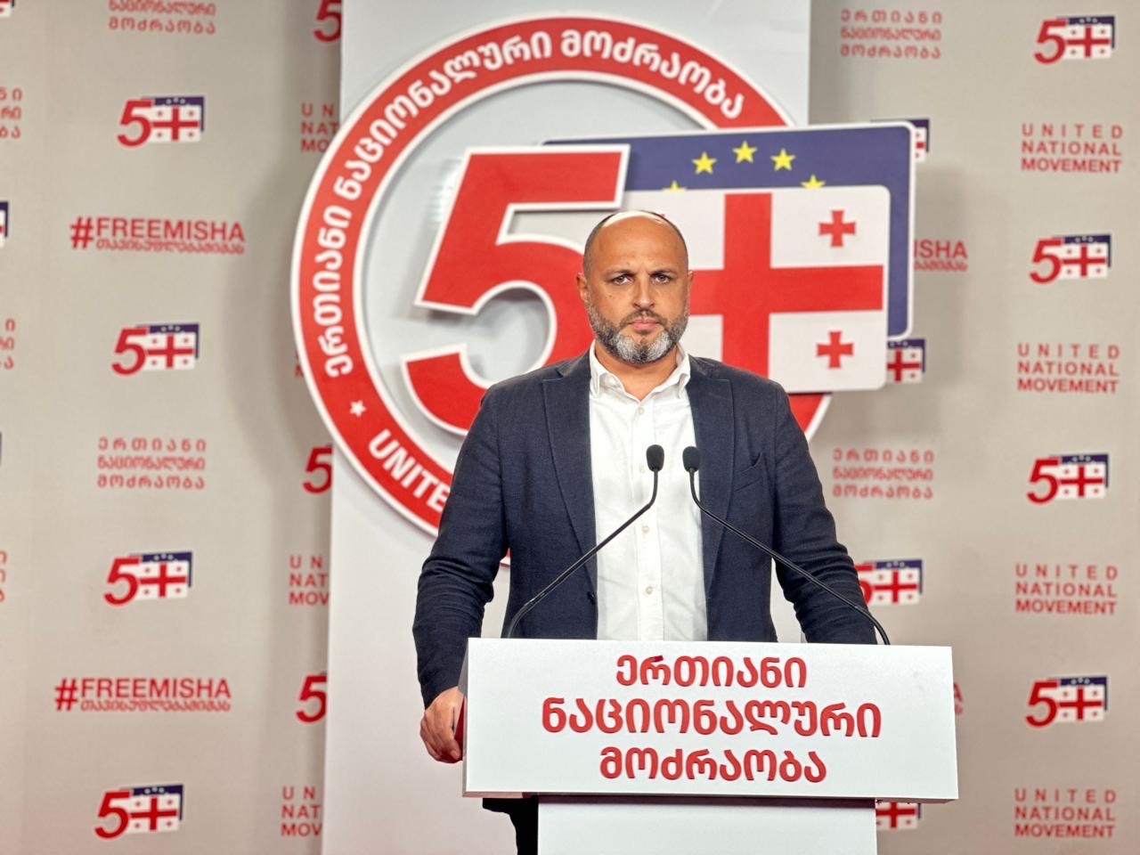 UNM’s Nadiradze urges mass turnout on Oct. 4: ‘if any voice is silenced, it will be Ivanishvili’s’