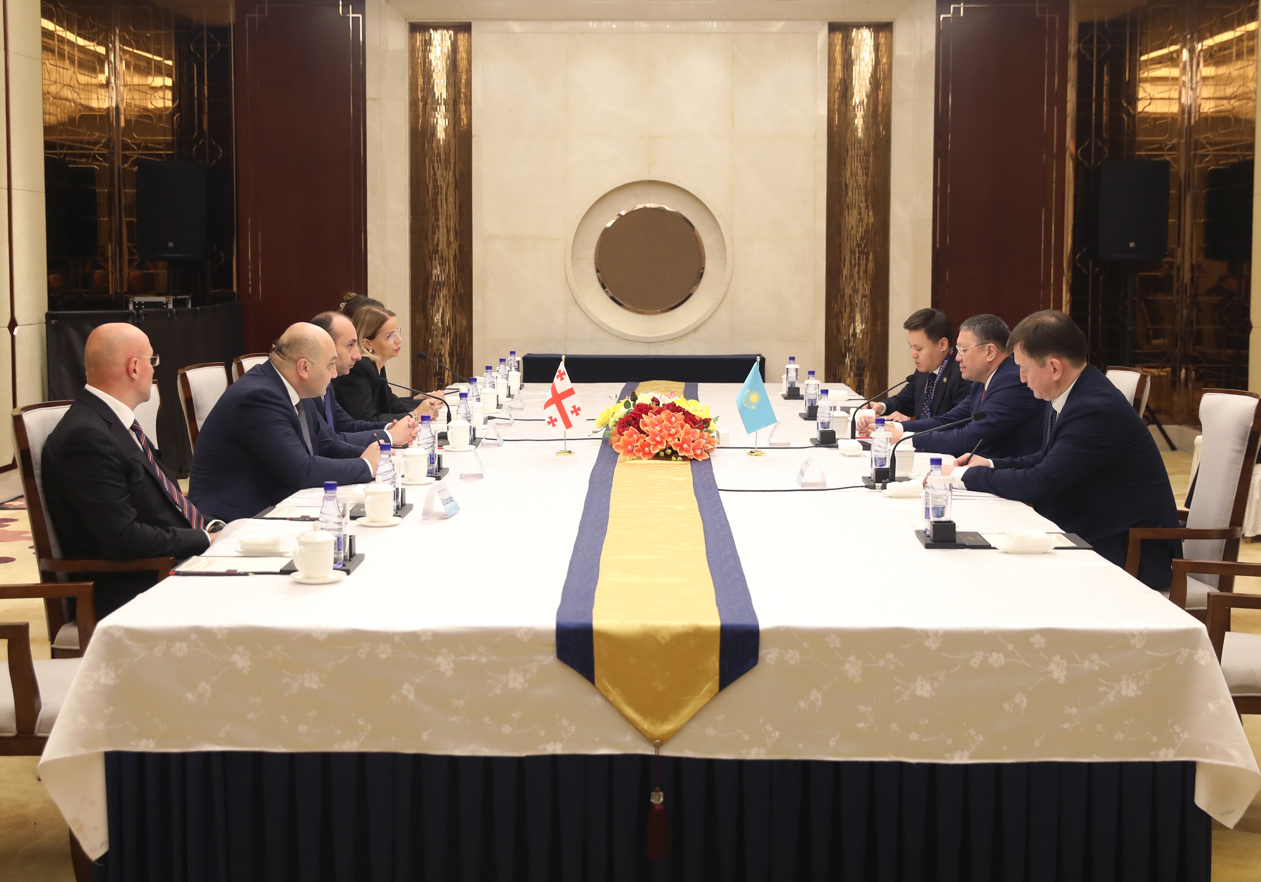 Georgian, Kazakh Interior Ministers discuss closer cooperation