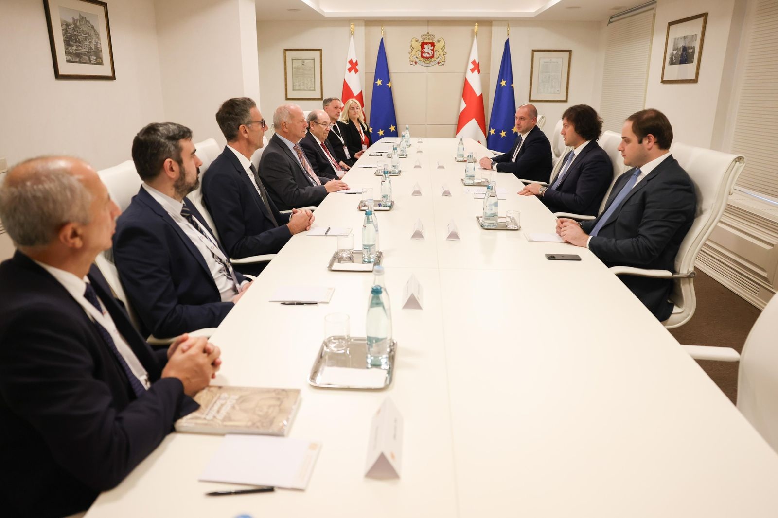 Georgia PM discusses higher education reforms with international partners