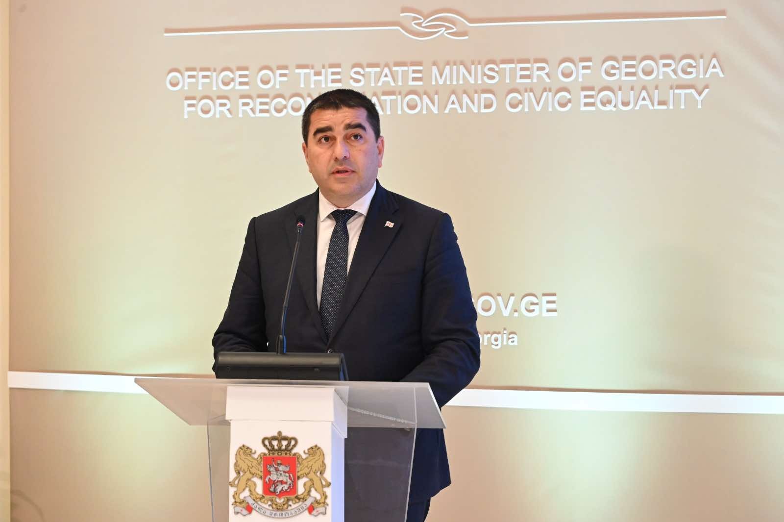 Georgia’s parliamentary speaker calls peace  ‘special effort’ at Int’l Day of Peace event