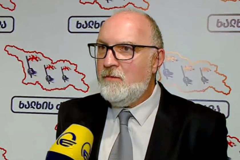 დავით ქართველიშვილი - ჩვენი ეროვნული ღირსების, ერთიანი სახელმწიფოს იდეის ერთგვარი პრეზენტაცია იყო, ამაყი ერის ერთადერთი ლეგიტიმური პრეზიდენტის რანგში