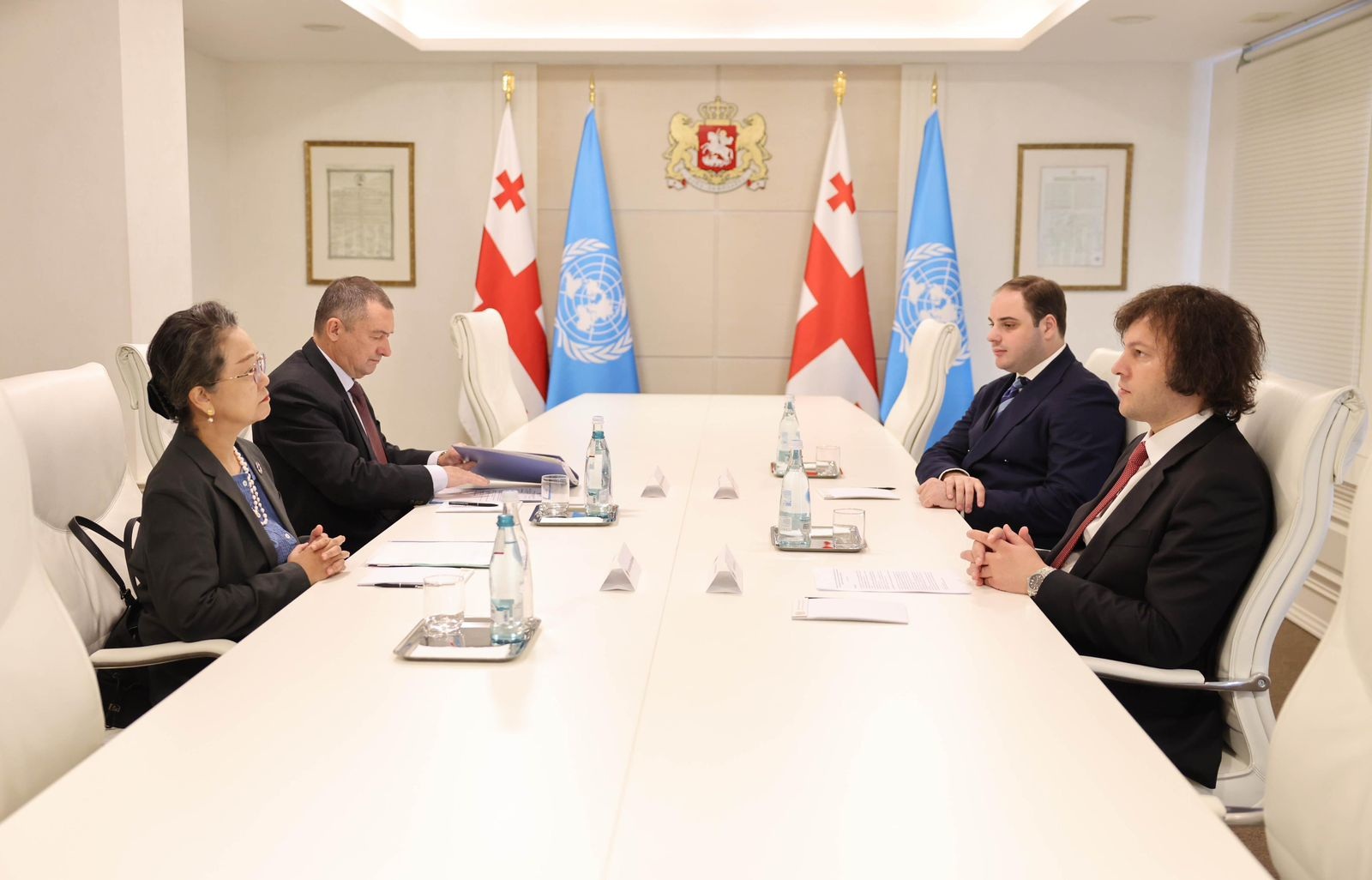 ირაკლი კობახიძე - განვიხილეთ საქართველოს პროგრესი მდგრადი განვითარების მიზნების შესრულების კუთხით