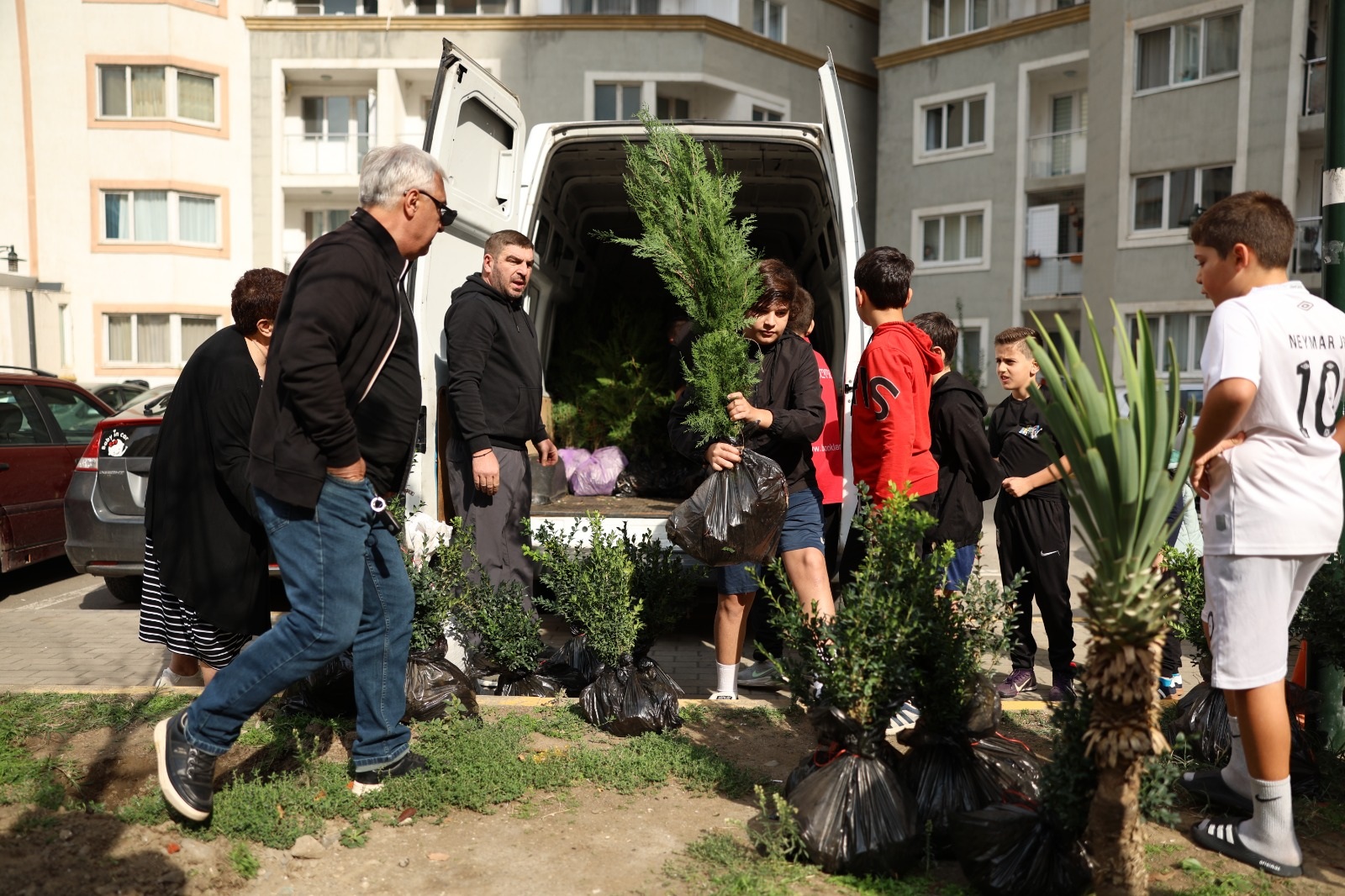 აფხაზეთის მთავრობის მხარდაჭერით დირსის დასახლებაში გამწვანების აქცია გაიმართა