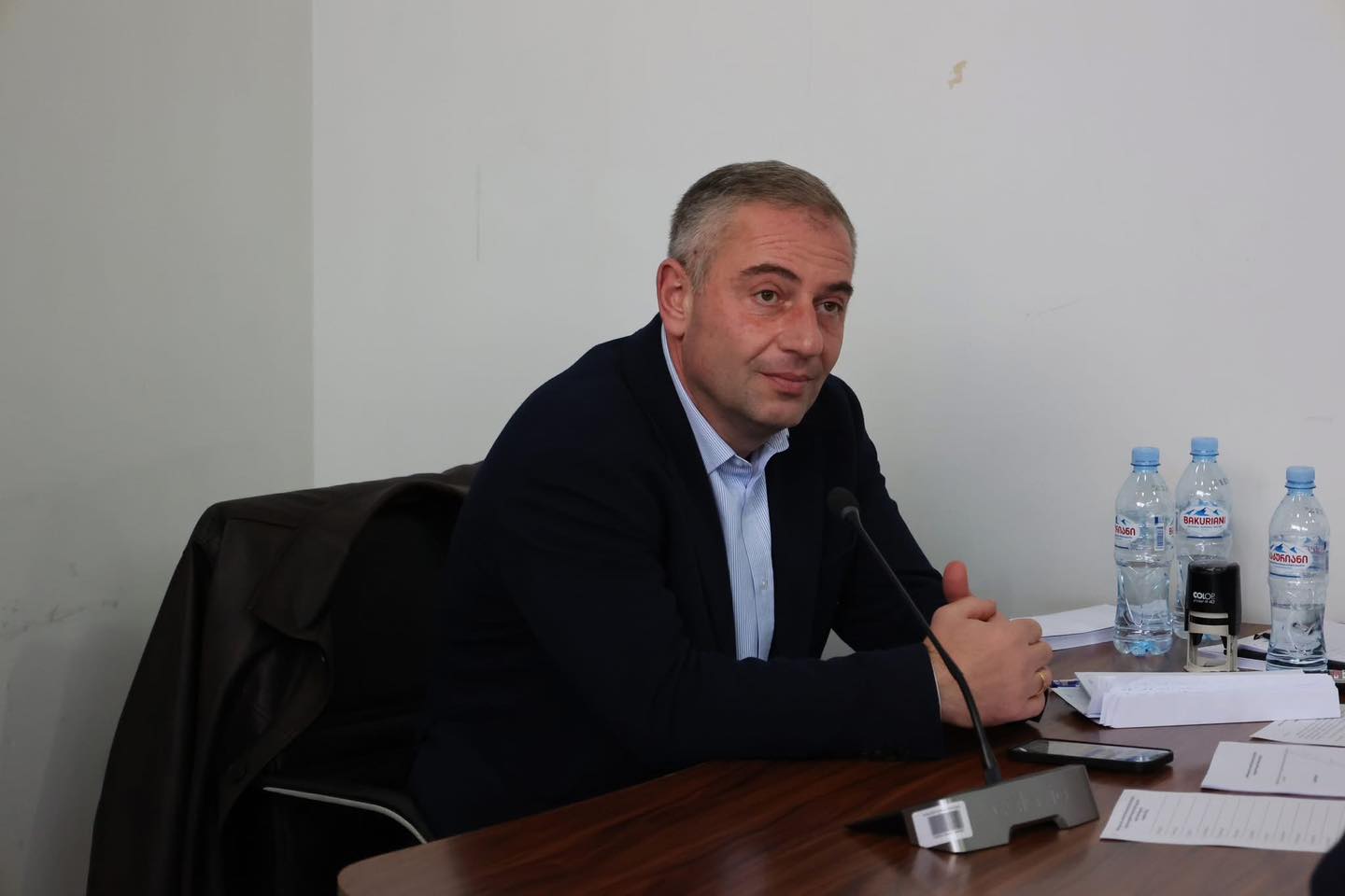 ბორჯომის მუნიციპალიტეტის მერი მე-8 მოწვევის საკრებულოს პირველ სხდომას დაესწრო