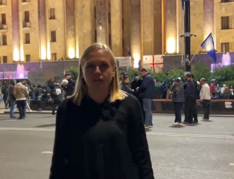 Finnish FM Valtonen fined in Tbilisi for blocking road during anti-Government protest