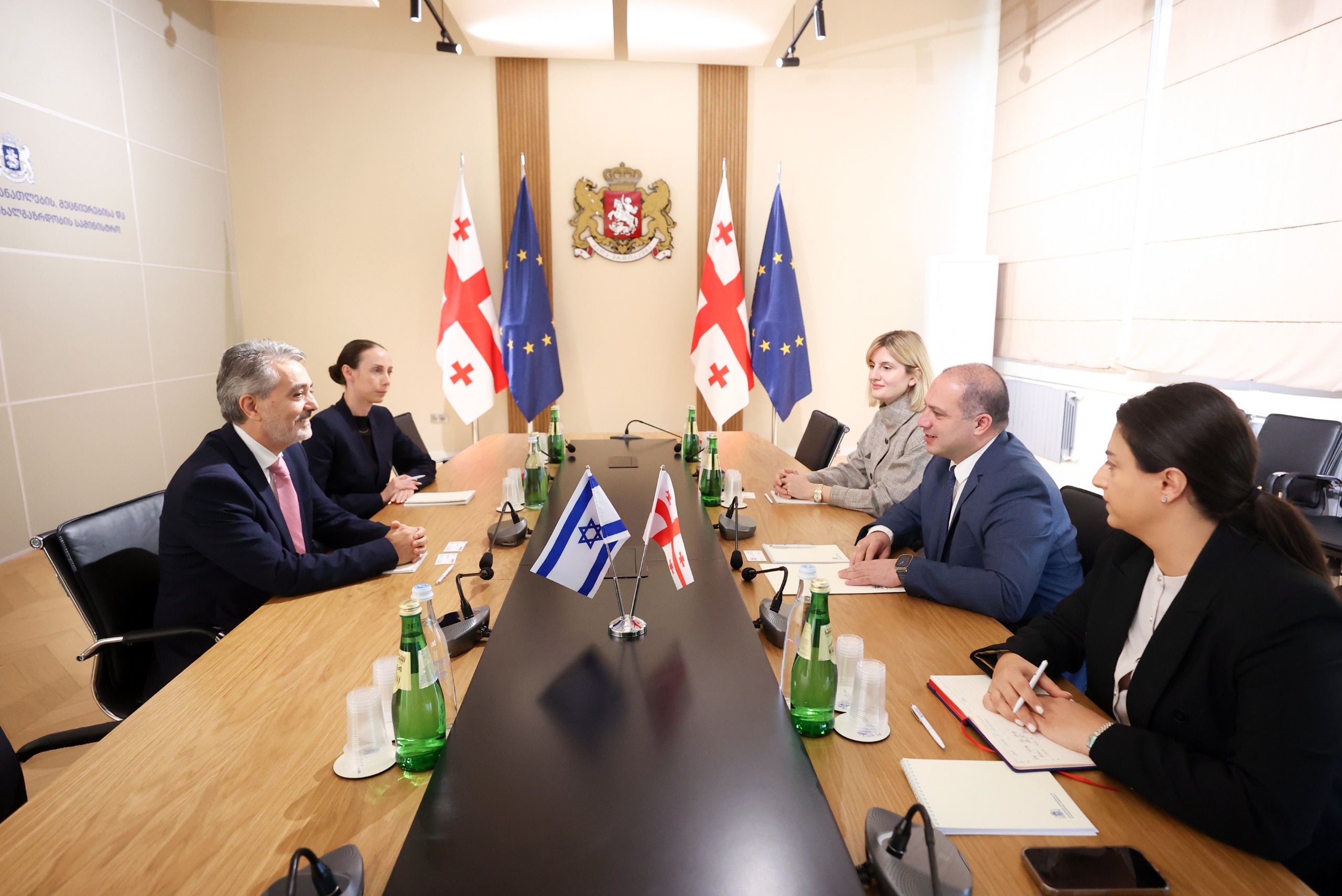 Georgian Education Minister, Israel’s Ambassador discuss expanding cooperation in education, science