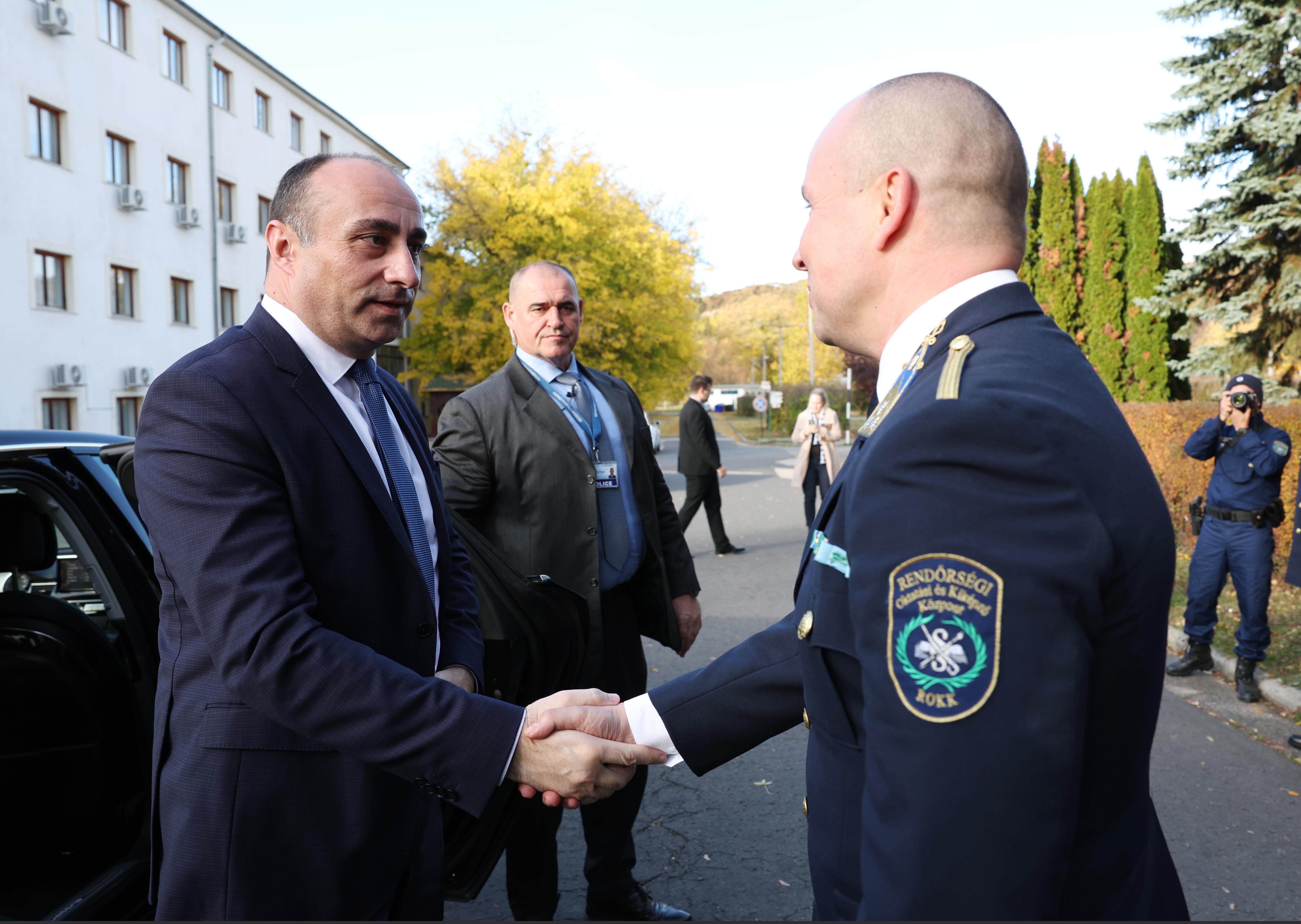 Georgia’s Interior Minister visits Hungarian law enforcement units