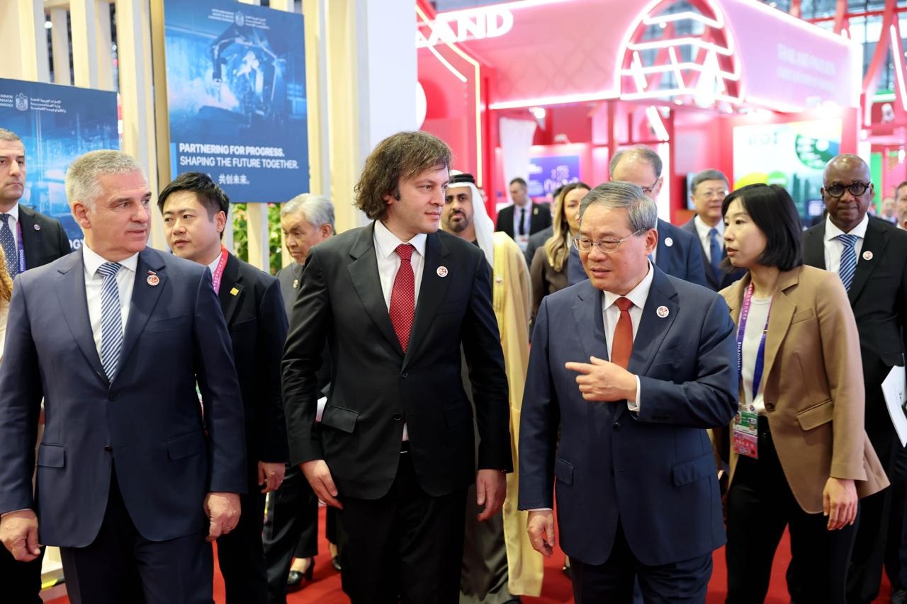 Georgian PM unveils exhibition space at Shanghai Import Expo as Guest Country of Honour