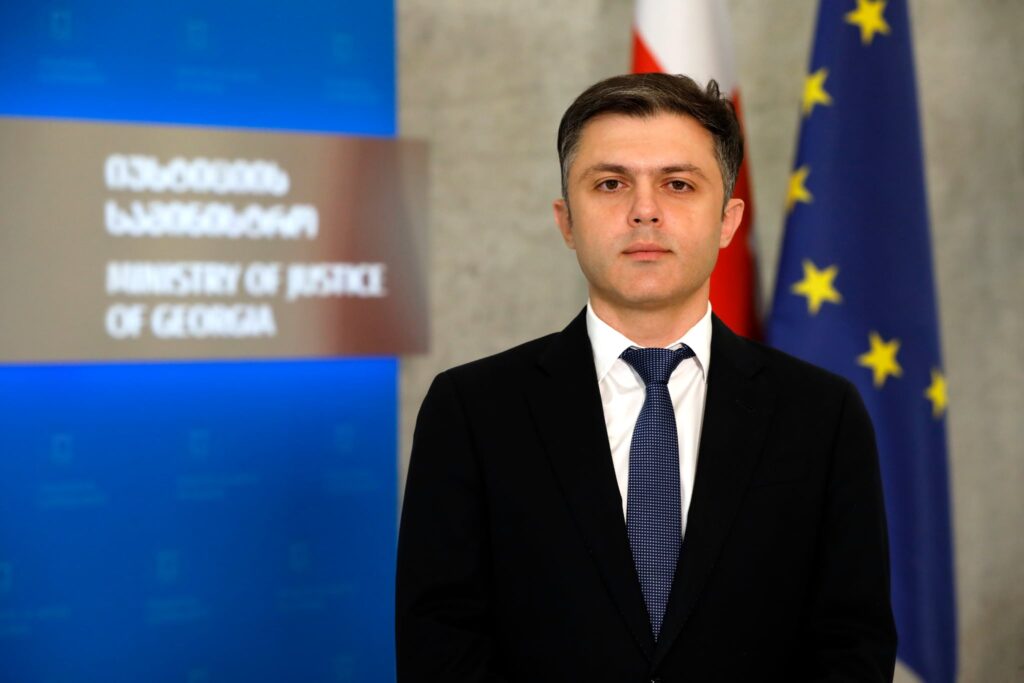 Deputy Justice Minister Khmaladze dismissed from office