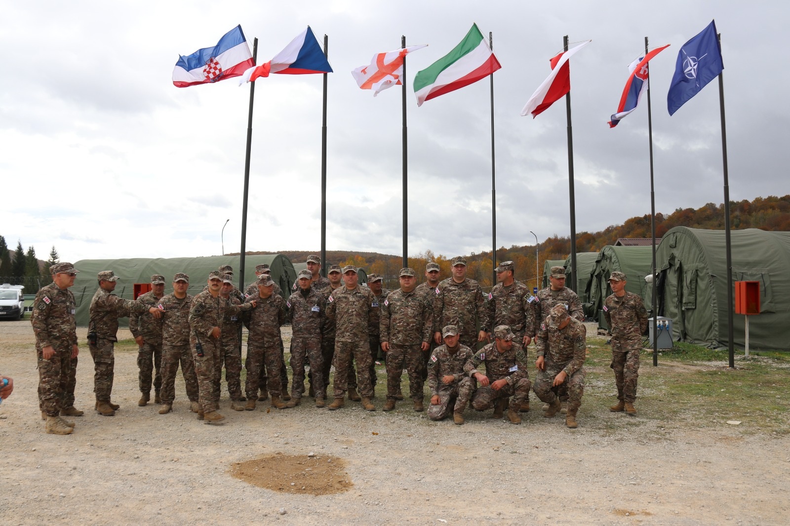 საქართველოს თავდაცვის ძალების სამხედრო პოლიციის დეპარტამენტის წარმომადგენლებმა ხორვატიაში გამართულ სწავლებაში მიიღეს მონაწილეობა