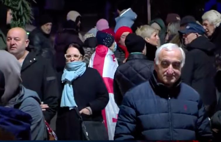 Protests continue in Tbilisi calling for new Elections and release of detainees