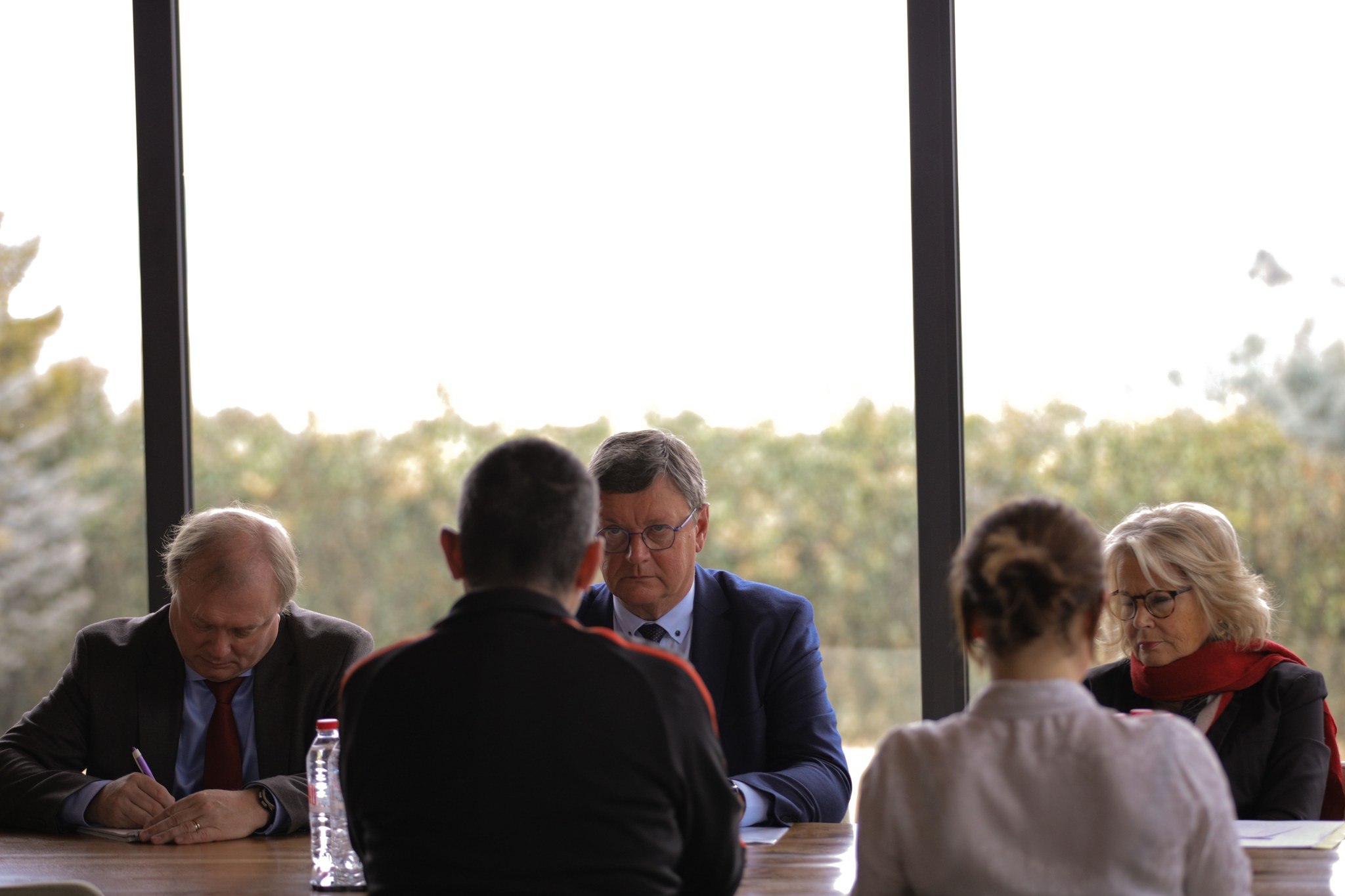 Visiting PACE delegation meets Georgian opposition leader at his home after he was attacked