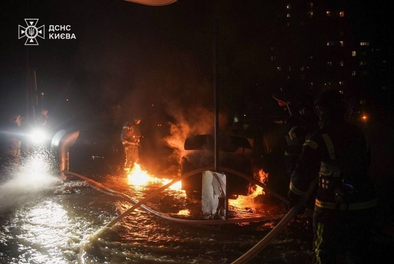 Russia launches ballistic missile attack on Kyiv and Zaporizhzhia, causing casualties and damage