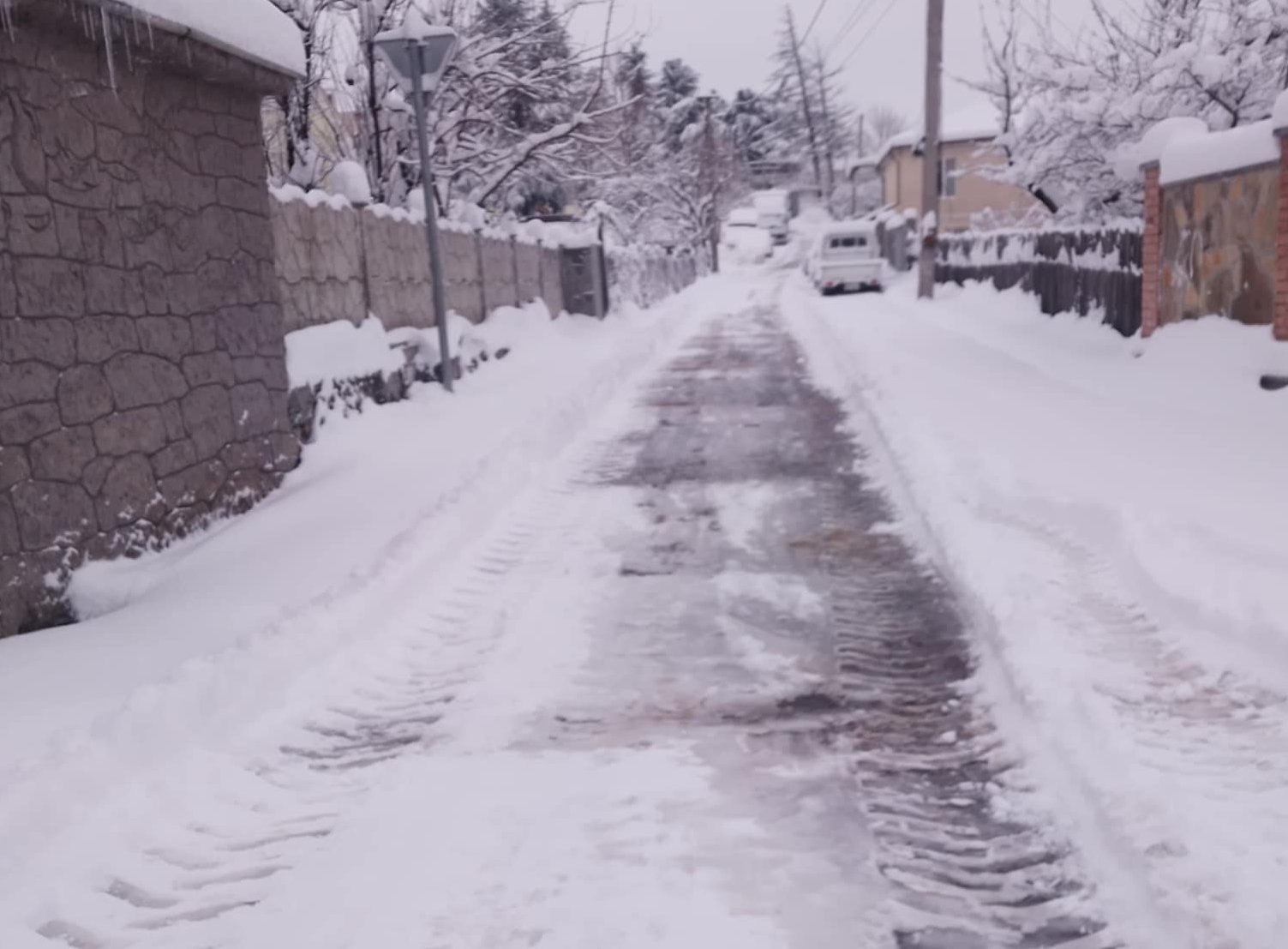 Heavy snowfall paralyzes Imereti region: 149 villages isolated