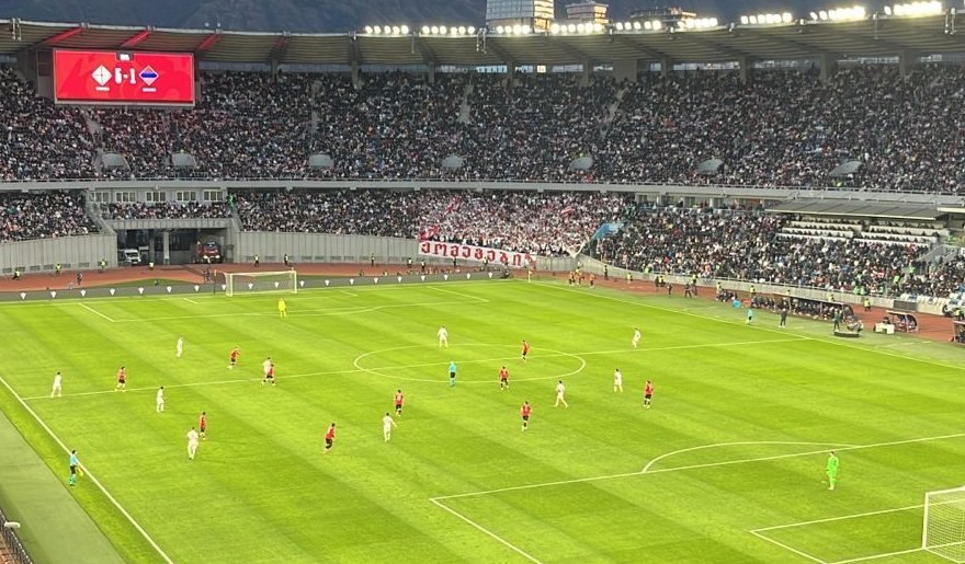 Georgia dominates Armenia 6:1 in Nations League play-off second leg