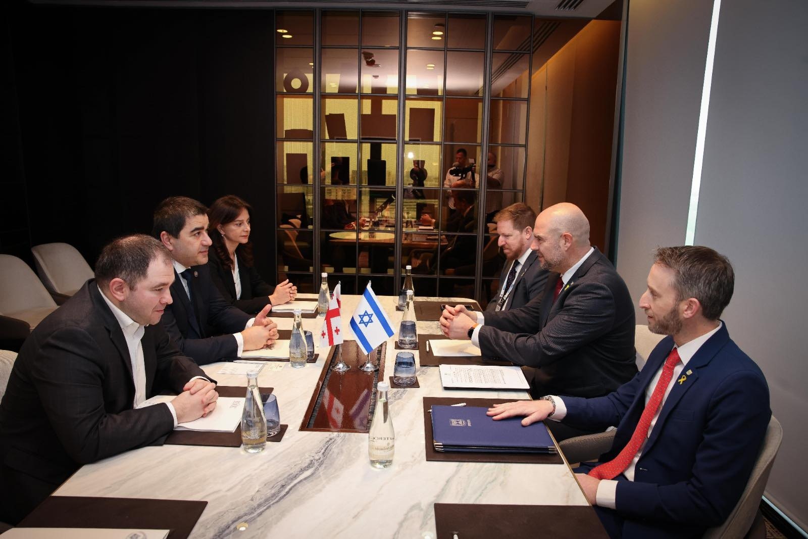 Georgian and Israeli Parliament Speakers hold bilateral meeting